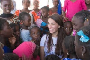 Caterina Murino est Ambassadrice AMREF